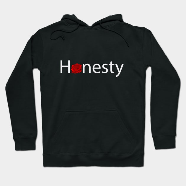 Honesty is beautiful typography design Hoodie by D1FF3R3NT